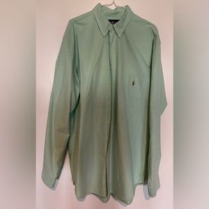 Polo Ralph Lauren  Classic Button Up Shirt SZ L Tall